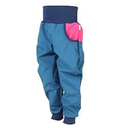 Lilakind“ Baby Kinder Softshell Hose Petrol Pink Gr. 110/116 - Made in Germany von Lilakind