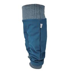 Lilakind“ Baby Kinder Softshell Pumphose Regenhose Einfarbig Gefüttert Teddyfleece Uni Petrol-Blau Gr. 122/128 - Made in Germany von Lilakind