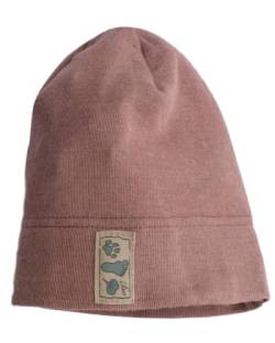 Lilano, Kinder/Baby Beanie Mütze, 70% Wolle (kbT), 30% Seide, 210 g/m² (DE/NL/SE/PL, Alter, 6 Monate, 12 Monate, Mauve) von Lilano