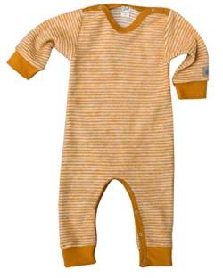 Lilano, Kinder/Baby Overall Ohne Fuß, 100% Wolle (kbT) (Curry Natur, 62) von Lilano