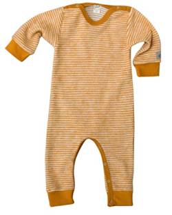 Lilano, Kinder/Baby Overall Ohne Fuß, 100% Wolle (kbT) (Curry Natur, 74) von Lilano