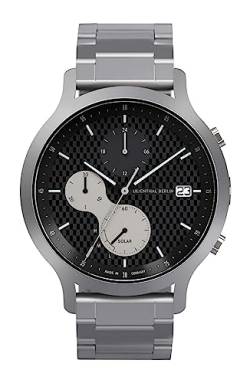 Lilienthal Berlin, Chronograph Limited Edition Solar III mit Armband Metal Silver von Lilienthal