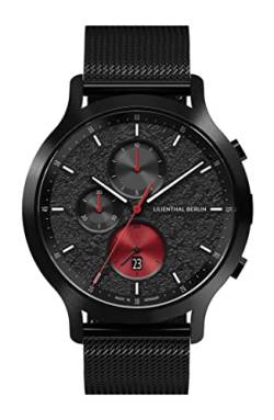 Lilienthal Berlin, Chronograph Limited Edition Volcano I mit Armband Mesh Black von Lilienthal