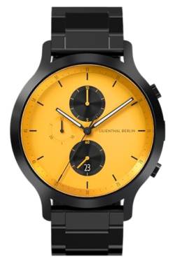 Lilienthal Berlin, Chronograph Line 2 mit Armband Metal Black von Lilienthal