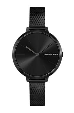 Lilienthal Berlin, Quarzuhr Rosalux Black Sensation mit Armband Mesh Black von Lilienthal