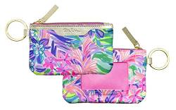 Lilly Pulitzer ID Case Keychain Wallet with Zip Close, Cute Durable Card Holder for Women Teen Girls, It Was All A Dream von Lilly Pulitzer