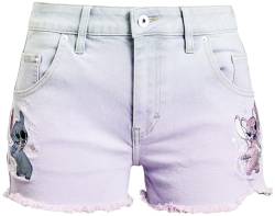 Lilo & Stitch Stitch & Angel Frauen Short Denim 27 von Lilo and Stitch