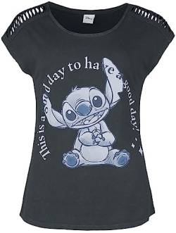 Lilo & Stitch This is A Good Day Frauen T-Shirt schwarz XXL von Lilo and Stitch