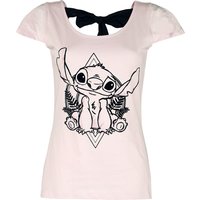 Lilo & Stitch - Disney T-Shirt - Stitch - S bis XXL - für Damen - Größe XL - rosa  - EMP exklusives Merchandise! von Lilo & Stitch