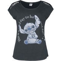 Lilo & Stitch - Disney T-Shirt - This Is A Good Day - S bis 3XL - für Damen - Größe L - schwarz  - EMP exklusives Merchandise! von Lilo & Stitch
