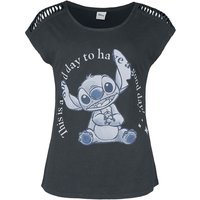 Lilo & Stitch - Disney T-Shirt - This Is A Good Day - S bis 3XL - für Damen - Größe M - schwarz  - EMP exklusives Merchandise! von Lilo & Stitch