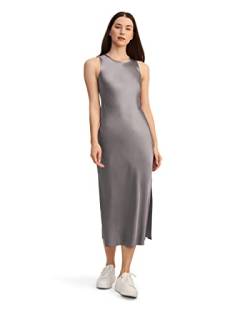 LilySilk Damen Seidenkleider Abendkleider Promkleider Ärmellos Damenmode aus Seide für Frauen(Dunkel Grau,38) von LilySilk