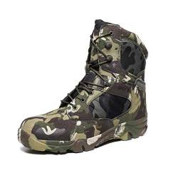 LiliChan Männer Taktische Stiefel Delta Side Einsatzstiefel Wasserdicht Boots Military Schuhe (39 EU, Tarnen) von Lilychan