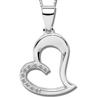 Limana Herzkette echt 925 Sterling Silber Kette mit Herz Anhänger, ich liebe dich Geschenk Idee Damen Frauen von Limana