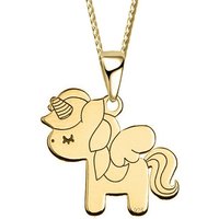 Limana Kette mit Anhänger echt 925 Sterling Silber Einhorn Pferd, Kinderkette Mädchen Kinderschmuck von Limana