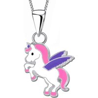 Limana Kette mit Anhänger echt 925 Sterling Silber Pferd Einhorn, kleine Einhornkette Geschenk Geschenkidee Kinderkette von Limana