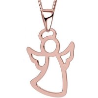 Limana Kette mit Anhänger echt 925 Silber Schutzengel Engel Kinderkette Kinderschmuck, Engelkette Engel Geschenk Idee Gold Rosegold Rotgold von Limana