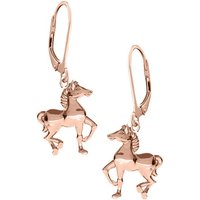 Limana Paar Ohrhänger echt 925 Sterling Silber Pferde Ohrringe, Pferdeohrringe hängende Ohrringe Gold Rosegold von Limana