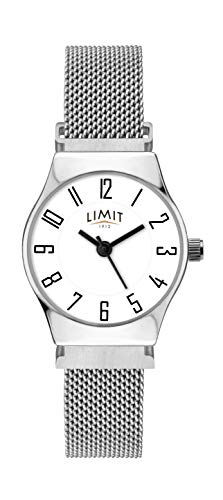 Limit Damen-Armbanduhr Analog Quarz Silber Farbe Magnet 60075 von Limit