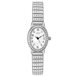 Limit Women's Quartz Watch with White Dial Analogue Display and Silver Stainless Steel Bracelet 6029.01 von Limit