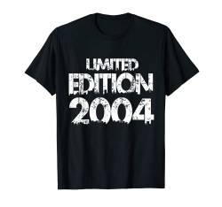 Limited Edition 2004 Retro Geburtstag 2004 Jahrgang 2004 T-Shirt von Limited Edition Geschenke
