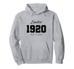 104 Jahre Jahrgang 1920 Limited Edition 104. Geburtstag Pullover Hoodie von Limited Edition Jahrgang Geburtstagsgeschenke