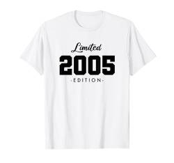 19 Jahre Jahrgang 2005 Limited Edition 19. Geburtstag T-Shirt von Limited Edition Jahrgang Geburtstagsgeschenke