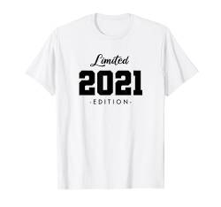 3 Jahre Jahrgang 2021 Limited Edition 3. Geburtstag T-Shirt von Limited Edition Jahrgang Geburtstagsgeschenke