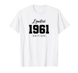 63 Jahre Jahrgang 1961 Limited Edition 63. Geburtstag T-Shirt von Limited Edition Jahrgang Geburtstagsgeschenke