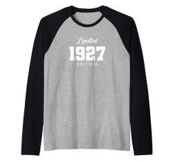 97 Jahre Jahrgang 1927 Limited Edition 97. Geburtstag Raglan von Limited Edition Jahrgang Geburtstagsgeschenke