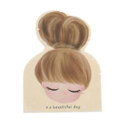 100 Stück Haarspangen Packpapier Karte Niedlich Kleine Mädchen Display Karten DIY Kinder Haar Zubehör Einzelhandelspreis Halter Etikett von Limtula