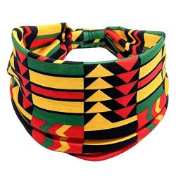 Afrikanisches Stirnband, Yoga, Sport, Workout, Haarband, breites elastisches Stirnband, dehnbares Kopfband für Damen und Mädchen, Workout-Haarband für Frauen, dehnbares Haarband, afrikanisches von Limtula