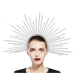 Frauen Kopfschmuck Stilvoller Sonnen Stirnband Modischer Kopfschmuck Eleganter Kopfschmuck Legierungsmaterial Für Partys Und Hochzeiten Eleganter Kopfschmuck Für Frauen von Limtula