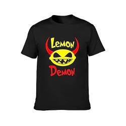 Lemon Demon Man T-Shirt Black Unisex Tee L von Lindas