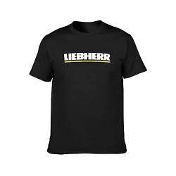 Liebherr Group Man T-Shirt Black Unisex Tee L von Lindas
