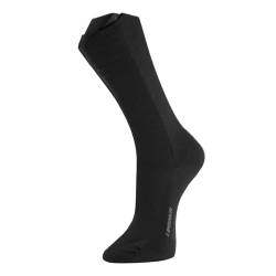 DIABETIKER Socke Silversoft 41-43 schwarz 2 St von Lindner socks
