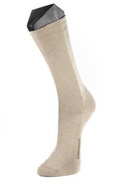DIABETIKER Socke Silversoft Pluesch 38-40 beige 2 St von Lindner socks