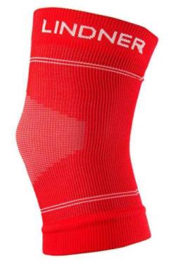 Lindner socks Kniebandage rot (XL) - mit verbessertem Randabschluss von Lindner socks