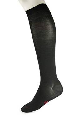 Lindner socks Premium Silk - Reine Seidenkniestrümpfe (44-46) von Lindner socks