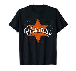 Country Western Howdy Cowboy T-Shirt von Line Dance Westernreiten Cowboy Geschenk