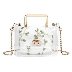 Linkidea Transparente börse Tasche, börsen und Handtaschen, 2 in 1 transparente Schultertaschen für Damen von Linkidea