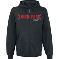 Linkin Park Kapuzenjacke - Meteora Red - M bis XXL - für Männer - Größe L - schwarz  - EMP exklusives Merchandise! von Linkin Park