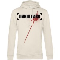 Linkin Park Kapuzenpullover - Hybrid Theory – Red Flag - S bis XXL - für Männer - Größe L - beige  - EMP exklusives Merchandise! von Linkin Park