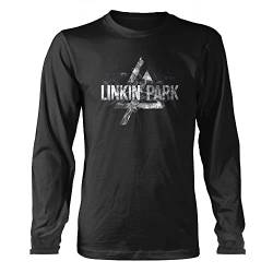 Linkin Park Smoke Logo Long Sleeve Shirt - Black, Size: XL von Linkin Park