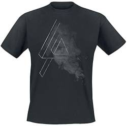 Linkin Park Smoke Logo Männer T-Shirt schwarz M 100% Baumwolle Band-Merch, Bands, Nachhaltigkeit von Linkin Park