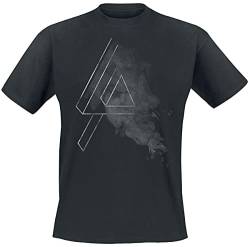 Linkin Park Smoke Logo Männer T-Shirt schwarz XL 100% Baumwolle Band-Merch, Bands, Nachhaltigkeit von Linkin Park