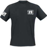 Linkin Park T-Shirt - Flag - S bis 4XL - für Männer - Größe L - schwarz  - EMP exklusives Merchandise! von Linkin Park