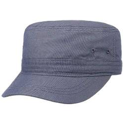 Lipodo Cotton Armycap Army Cap Baumwollcap Sommercap Herren - Metallschnalle, mit Schirm Frühling-Sommer - One Size Denim von Lipodo