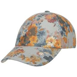 Lipodo Flowers Baseballcap Damen/Herren/Kinder - Basecap aus Baumwolle - Cap mit Weitenregulierung - Baumwollcap mit Blumenmuster - One Size ca. 53-58 cm - Frühjahr/Sommer bunt One Size von Lipodo