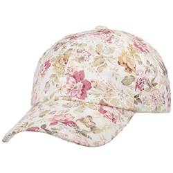 Lipodo Lace Flowers Girls Cap Basecap Baseballcap Blumencap Mädchencap Kindercap Kinder - mit Schirm, Futter, Klettverschluss, Klettverschluss Frühling-Sommer - 54 cm rosa von Lipodo